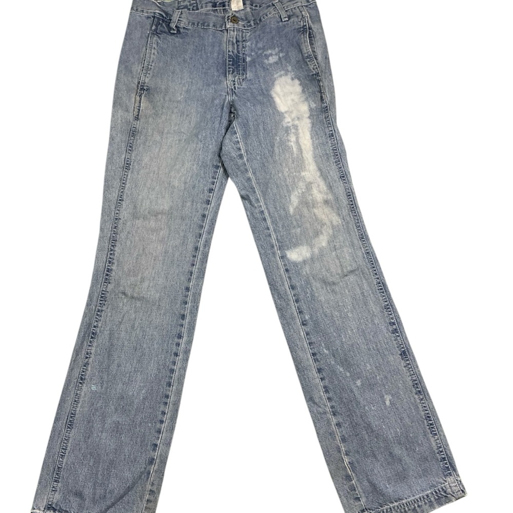 Vintage Levi’s 90s light wash straight leg light weight trousers 30 x 29
